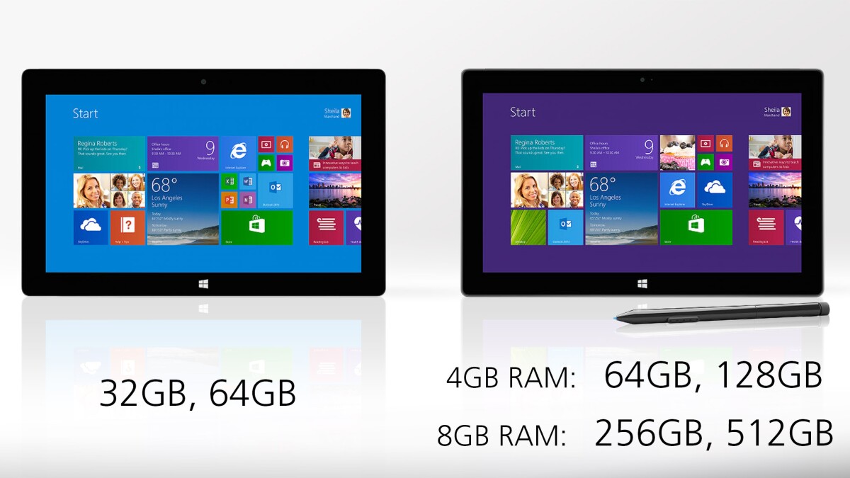 The Pro now lets you get up to 512 GB of storage ... just be prepared to pay