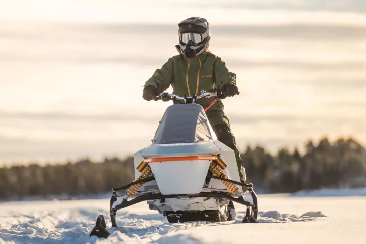 Vidde has launched its pre-series Alfa electric sno