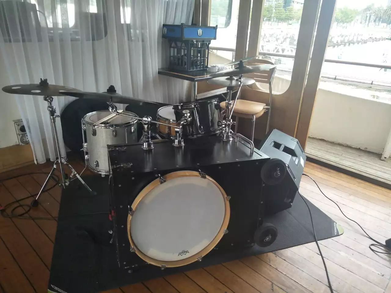 The latest Drum Roller prototype has been extensively tested in gigs throughout Australia