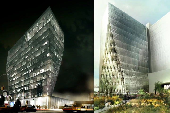 Studio Gang's Solar Carve Tower (Image courtesy of Studio Gang Architects)