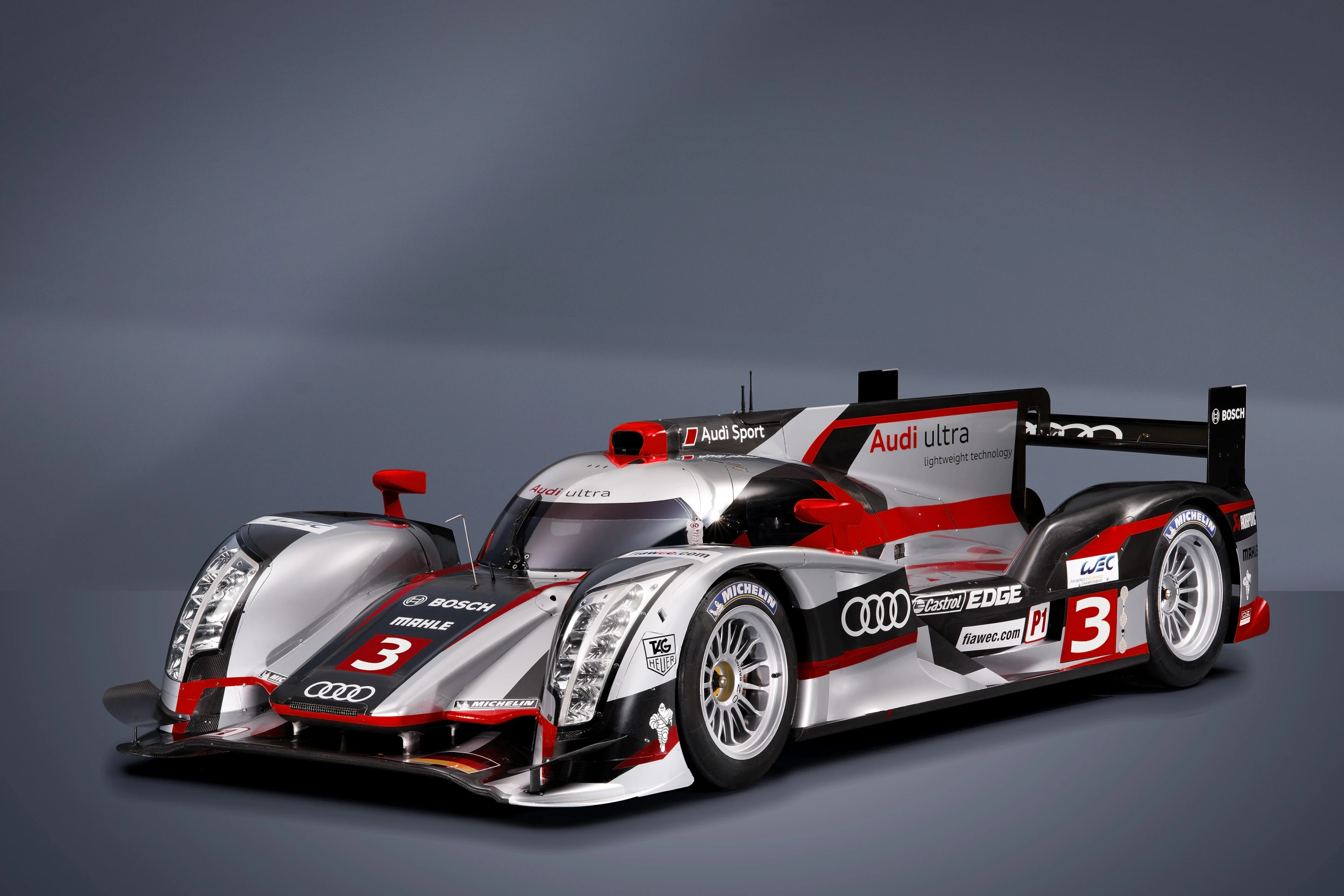 The Audi R18 e-tron quattro