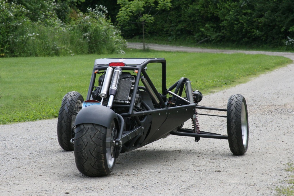 A back view of the DiamondBack