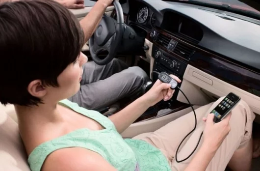The Belkin TuneCast Auto Live for in car listening