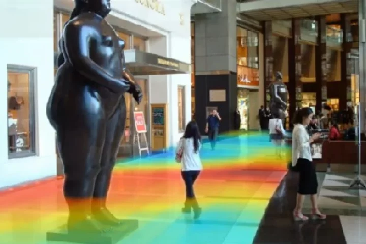 Buildings have unique spatial magnetic signatures that can be used for indoor positioning