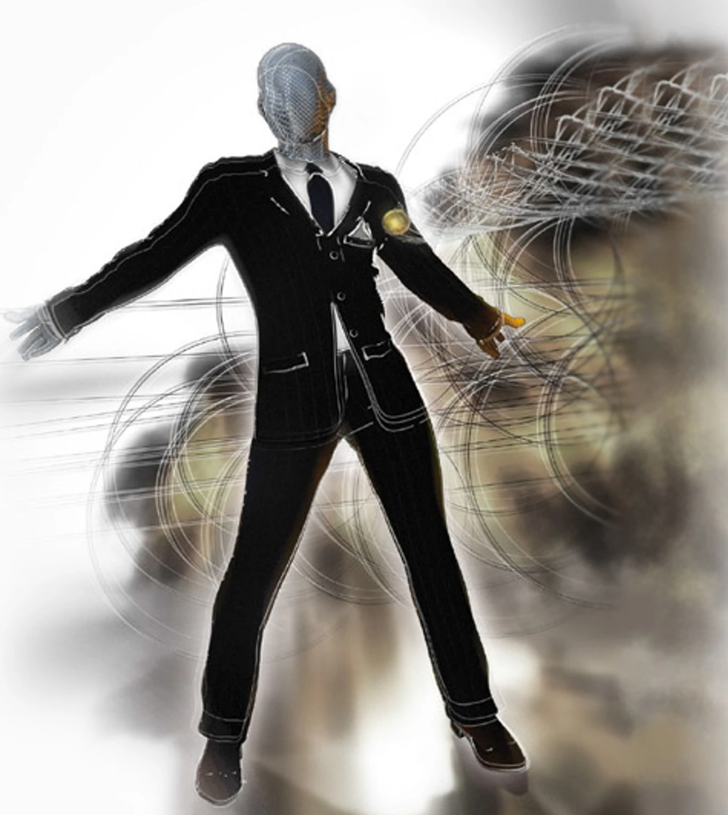The Diamond Armor suit incorporates 880 black diamonds