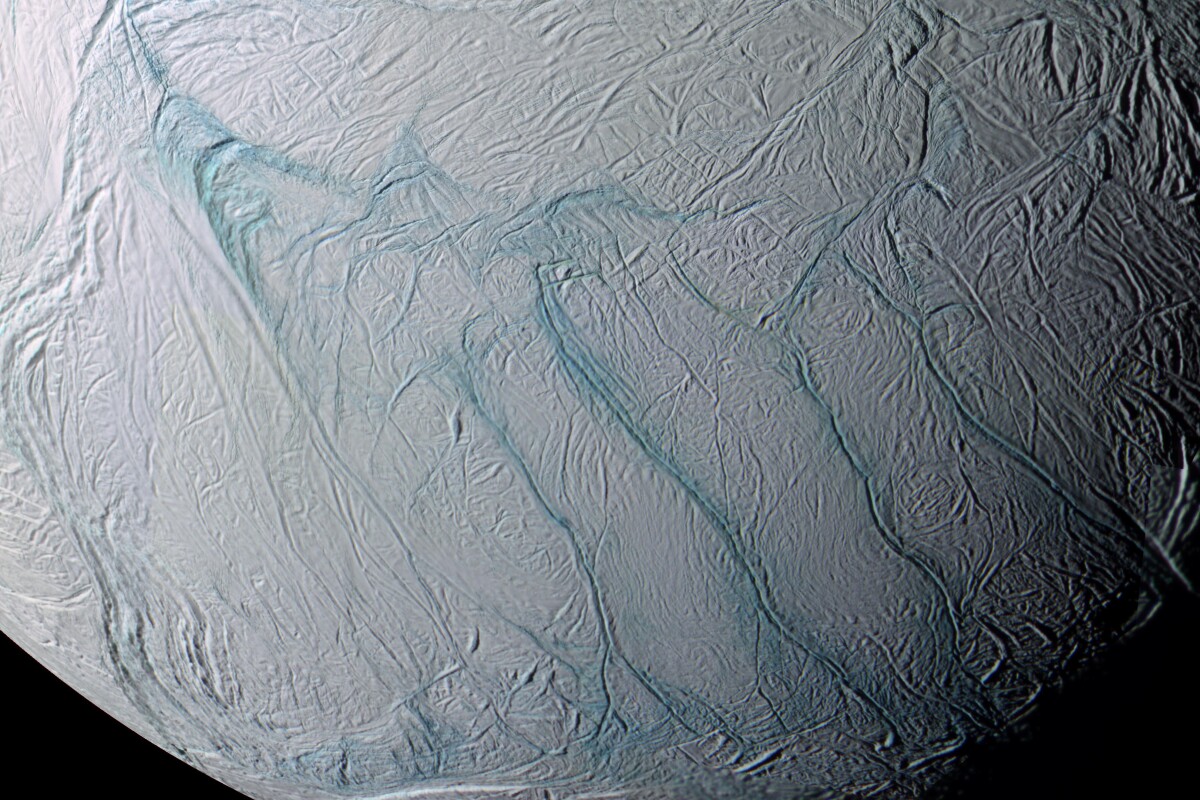 According to a new paper, the tiger stripes owe their existence to Enceladus' eccentric orbit
