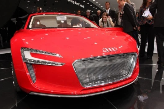 Audi e-tron electric Quattro on show at IAA 2009