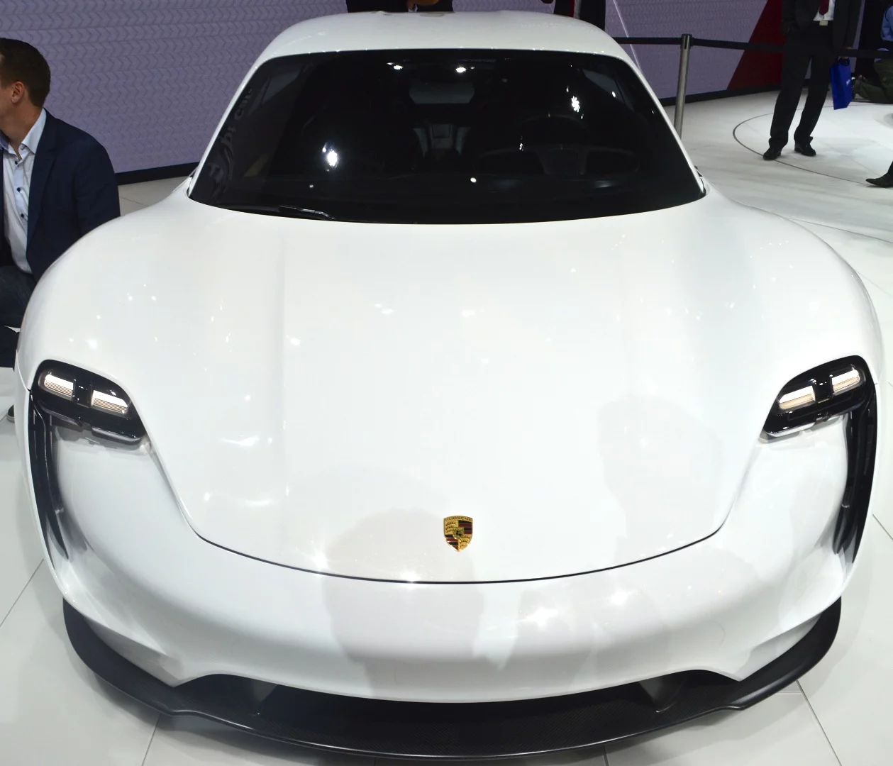 Porsche Mission E at the Frankfurt Motor Show