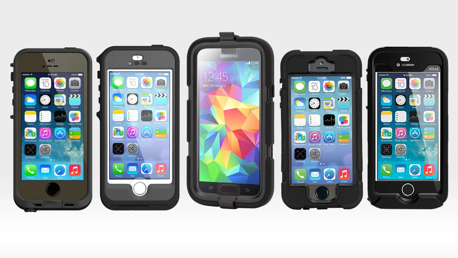 Every case here should afford your Apple or Samsung smartphone some significant durability