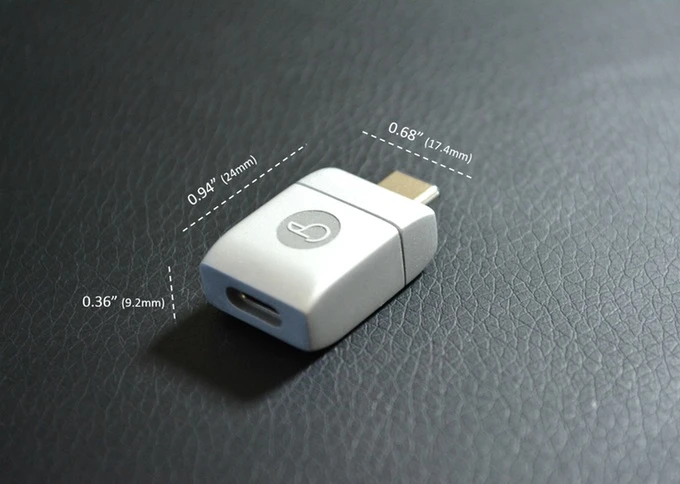 The MagNeo is small enough to not take up much of the valuable real estate of a device