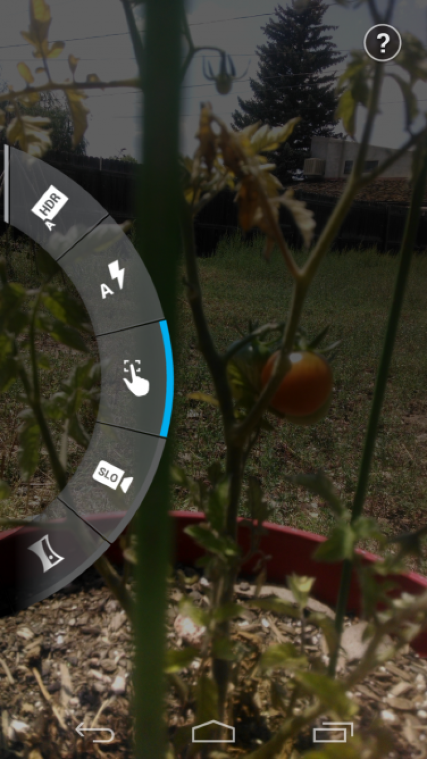 The Moto X camera app