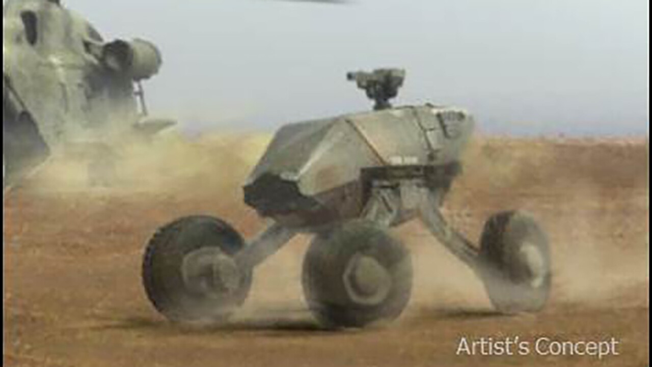 The goal of the GXV-T program is to create a new type of all-terrain vehicle that’s smaller, faster and provides the crew with a similar level awareness afforded to fighter pilots (Image: DARPA)