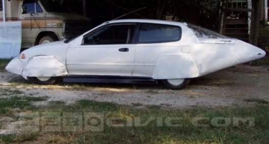 Cd reduced from 0.34 to 0.17Image: Aero Civic