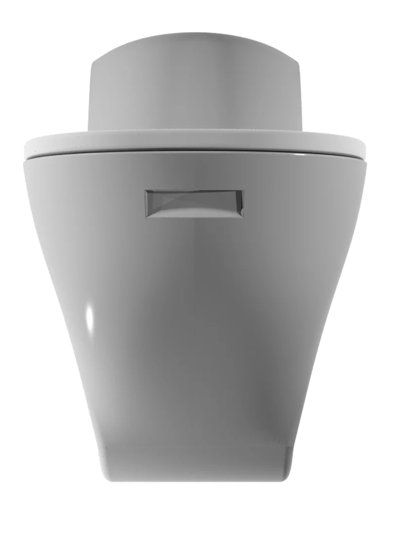 There's an air-tight seal to ensure that the waste stays right where it needs to be