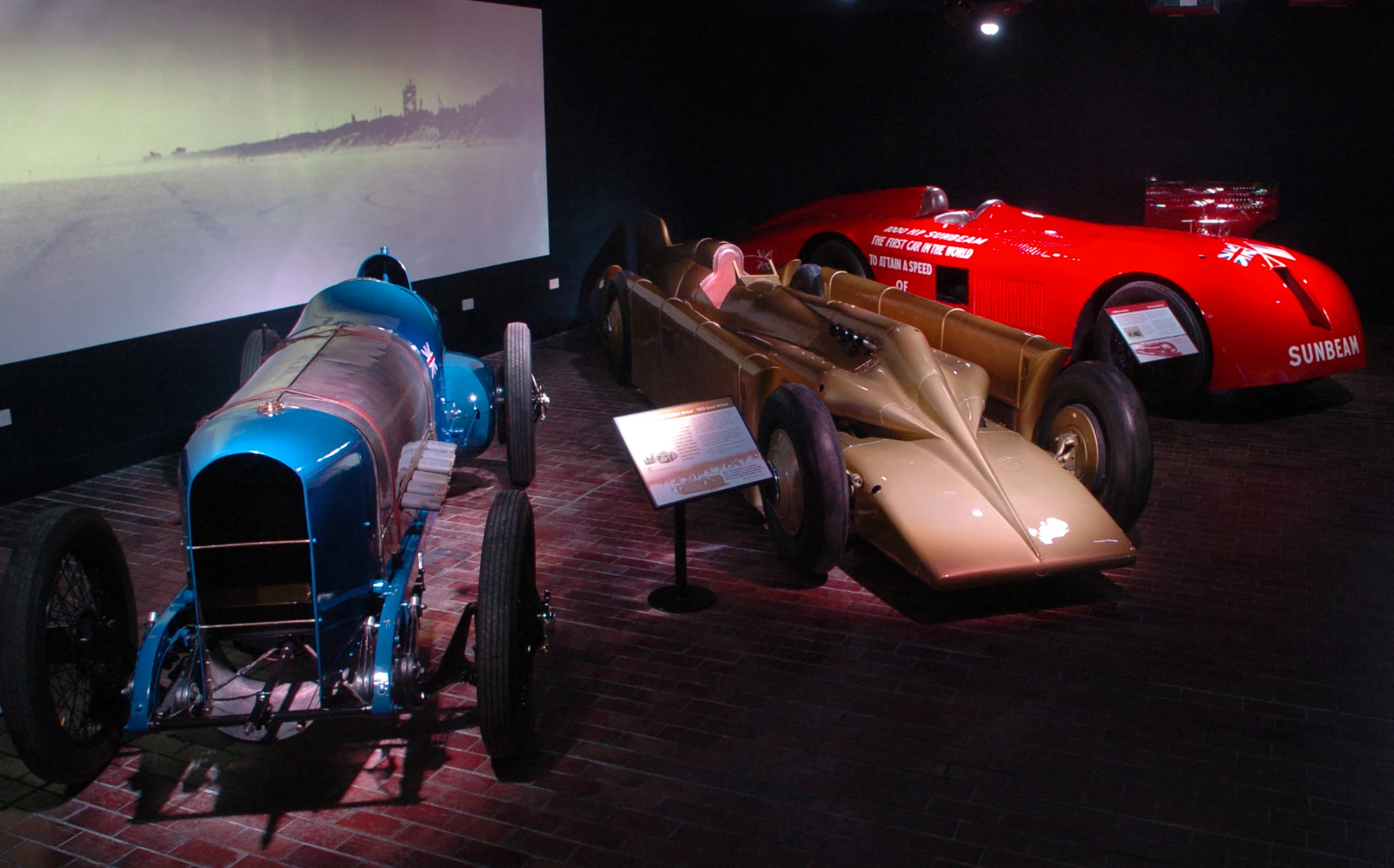 The four world record breakers at the National Motor Museum