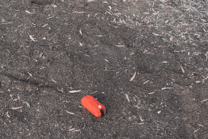 The Campo fits inside a small stuff sack measuring 20 cm long and 10 cm wide