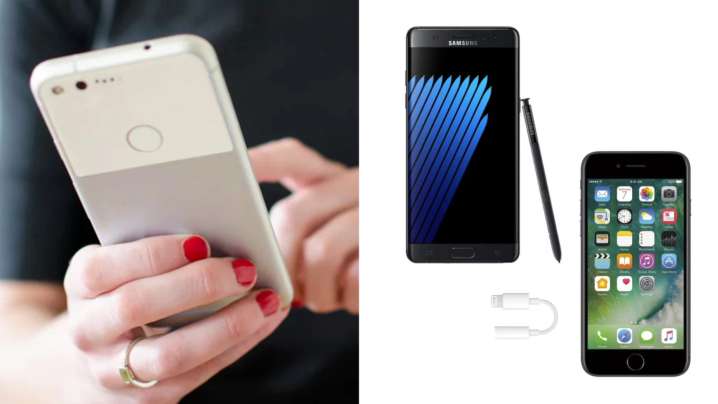 Google Pixel (L) hit headlines for mostly good reasons, but that's not true for the Galaxy Note 7 or iPhone 7