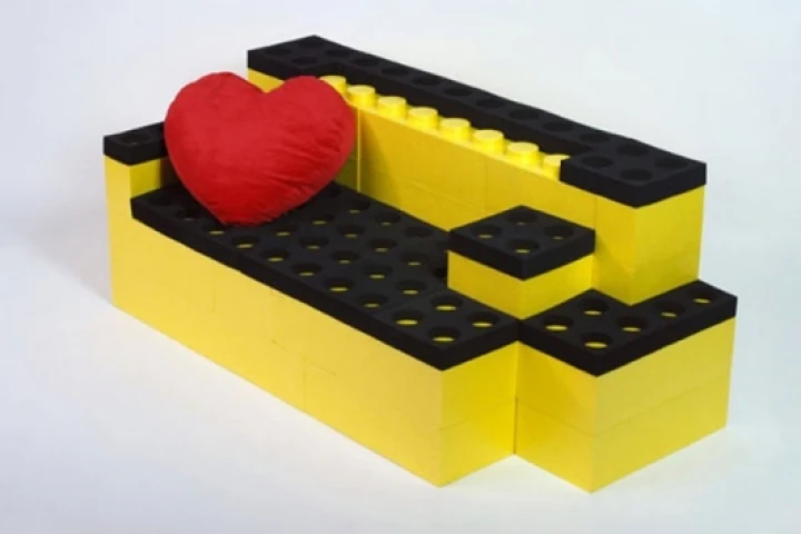 LunaBlocks modular building block sofa