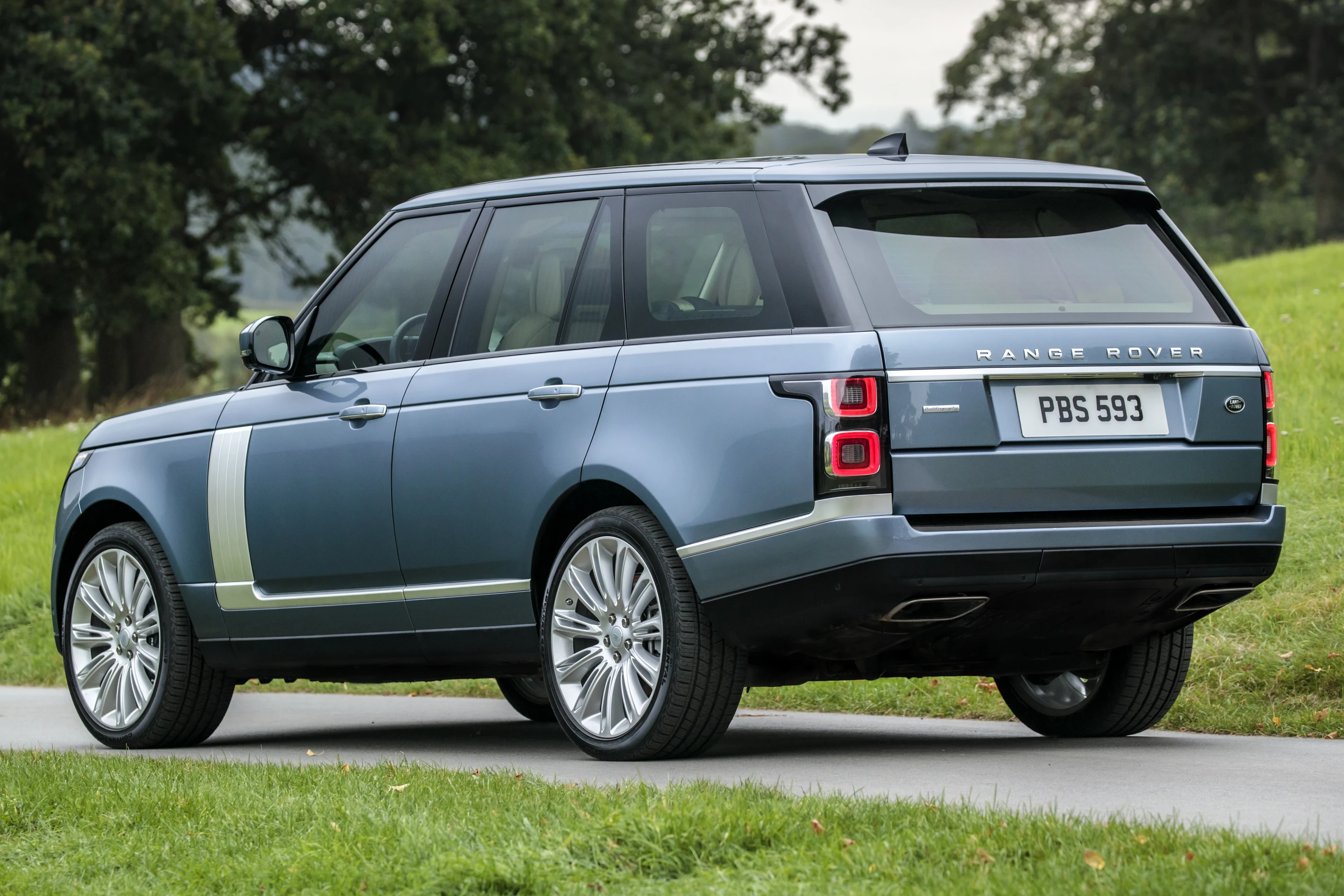 The plug-in hybrid Range Rover P400e has a top speed of 137 (mph (220 km/h)