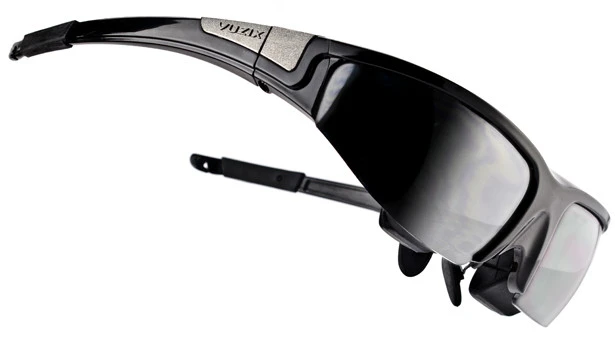 Vuzix has updated its line of video eyewear by releasing Vuzix Wrap 1200 offering 75-inch virtual 2D/3D display
