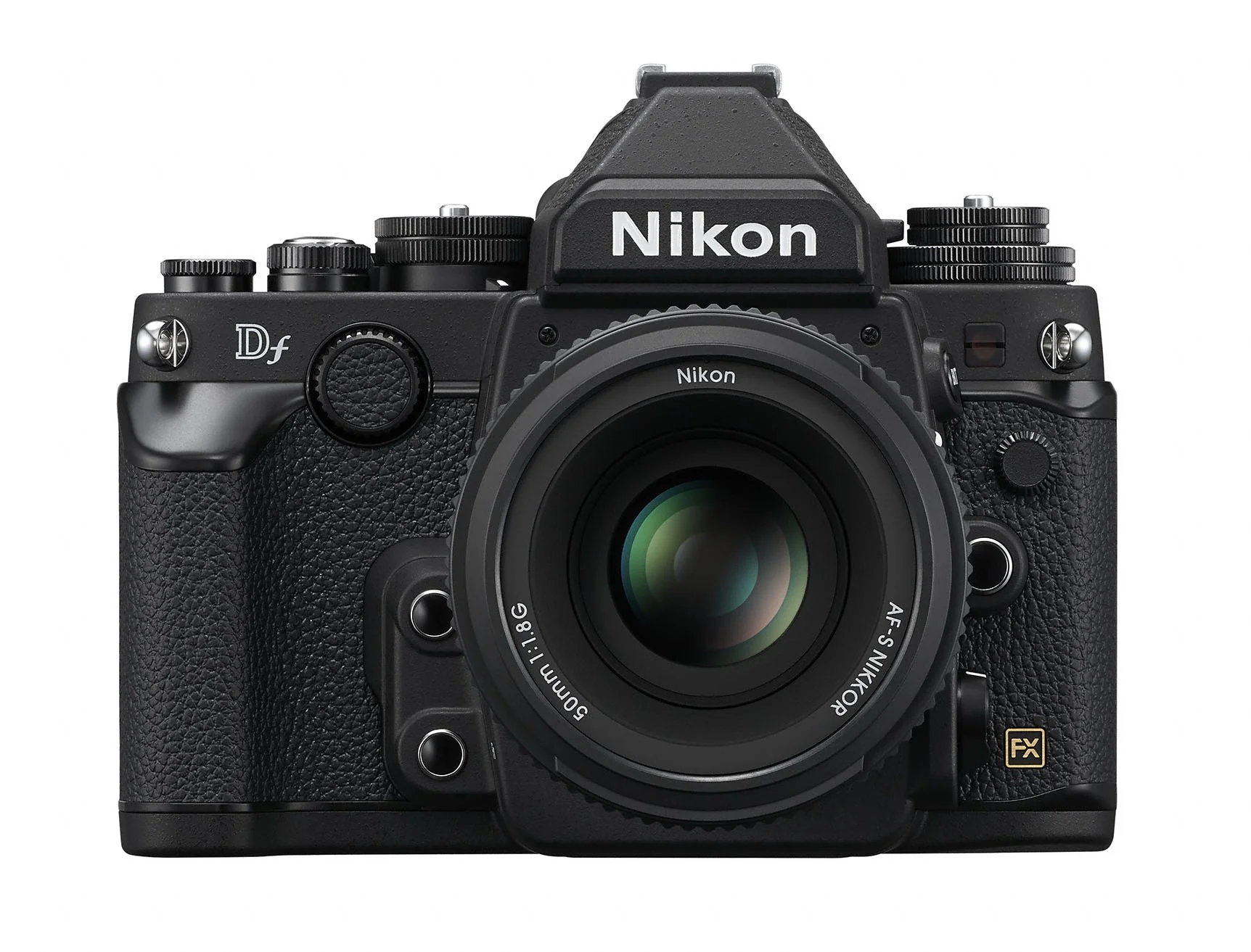 Though there's no built-in Wi-Fi, the Nikon Df is compatible with the WU-1a Wireless Mobile Adapter