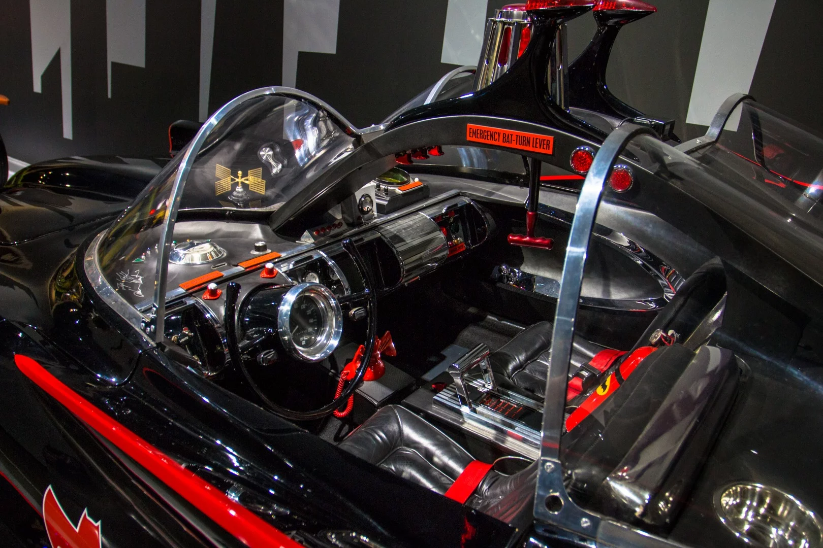 Holy Toledo, Batman, that's quite a cabin you've got there in front of your slightly distended belly!