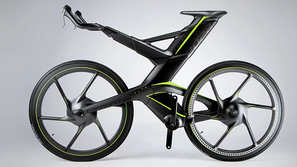 The CERV concept bike dynamically adjusts the position of the headset based on the terrain being covered