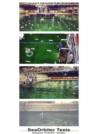 SeaOrbiter prototype by Jacques Rougerie