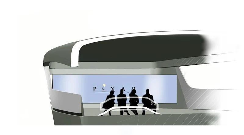 The Qi will feature its own movie theater with 180Ã‚Â° screen
