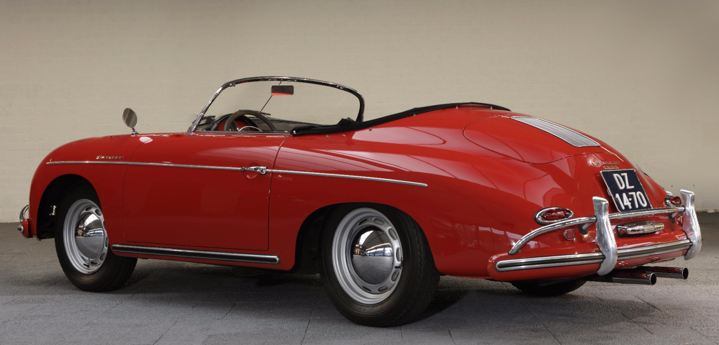 This un-restored Speedster has had just three owners since it was delivered in May 1957. Auction report