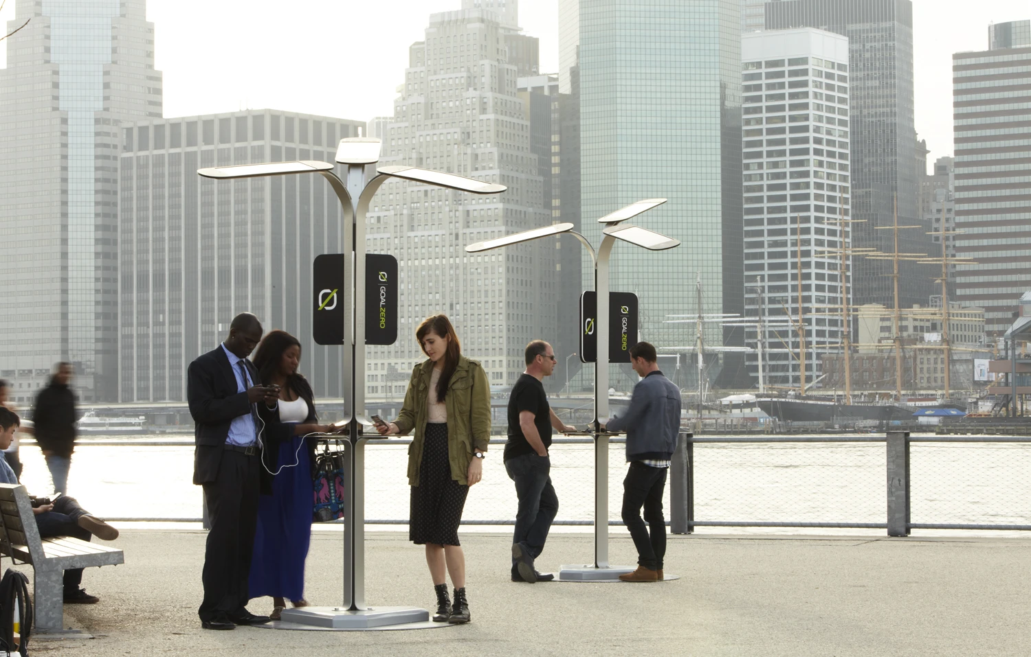 Goal Zero and Pensa field test a Street Charge prototype in New York