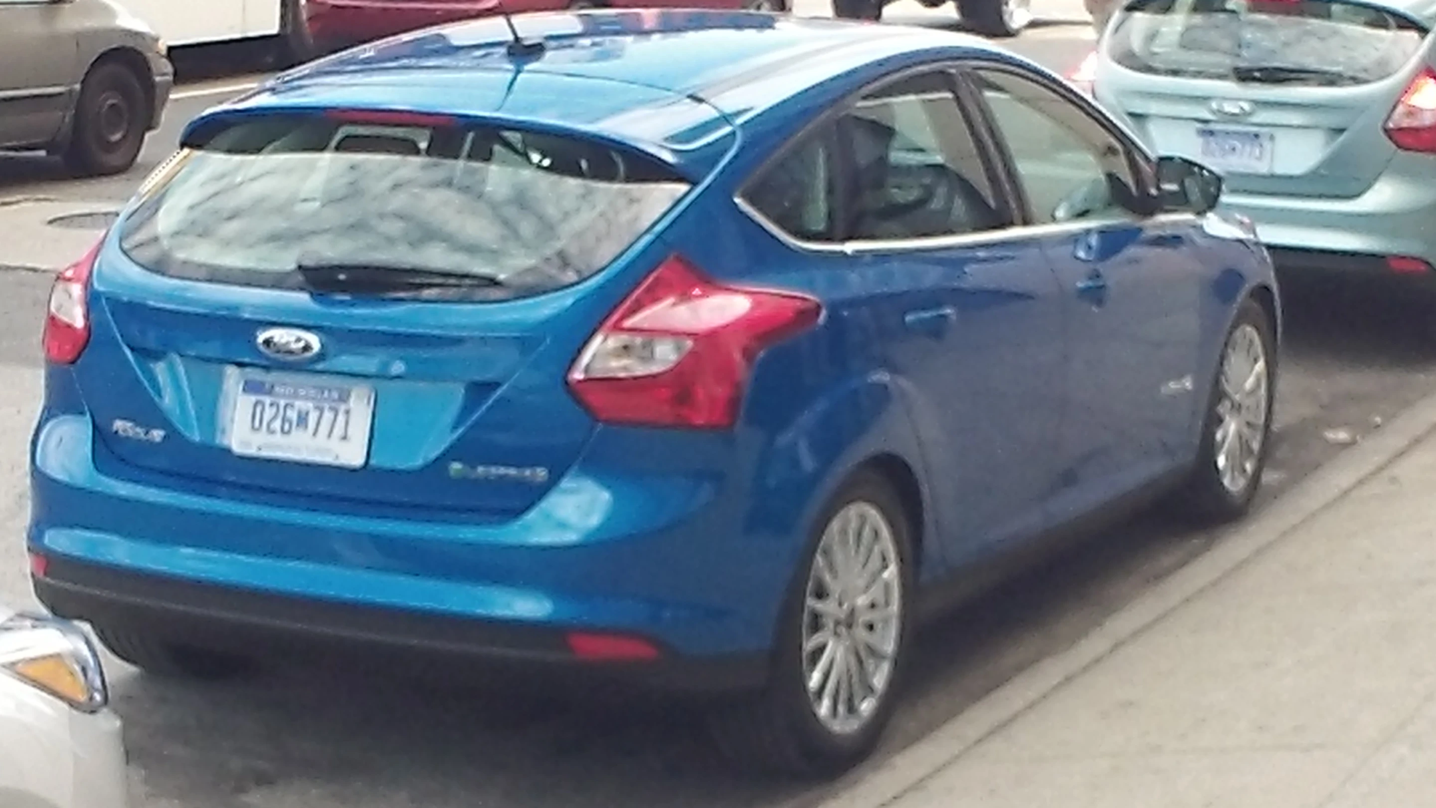 I took the Ford Focus Electric for a spin around New York's Chelsea neighborhood
