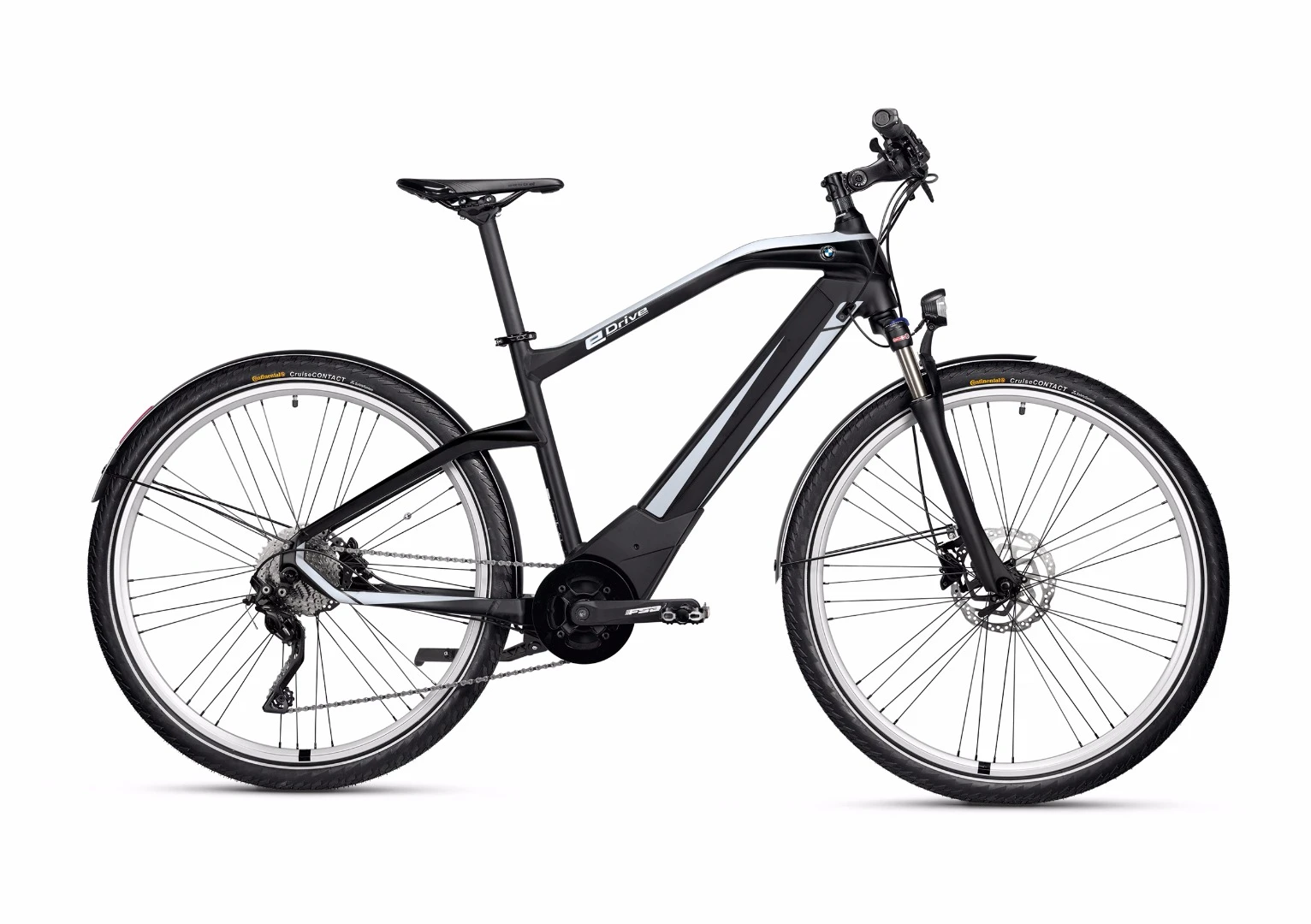 The BMW Active Hybrid e-bike hides a removable battery and motor inside its frame