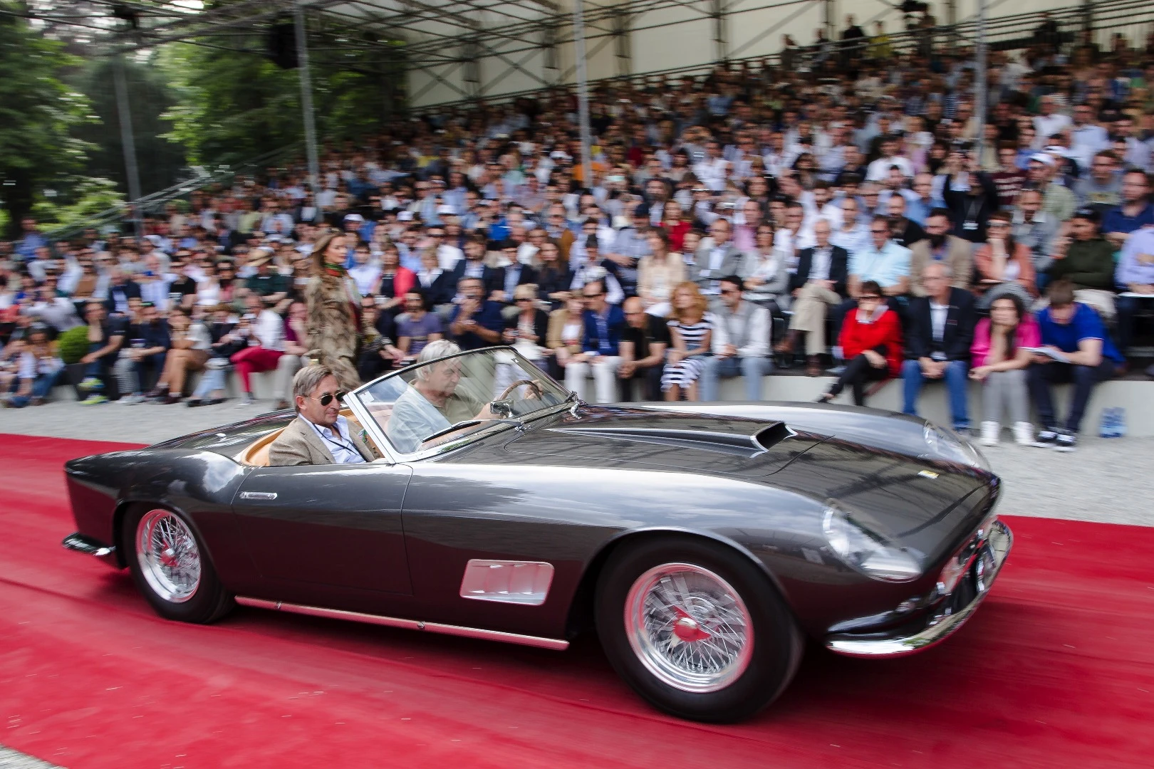 Staffan Wittmark's 1958 Ferrari 250 GT California may not have taken victory in Class F, but it was unquestionably the most valuable car of the category