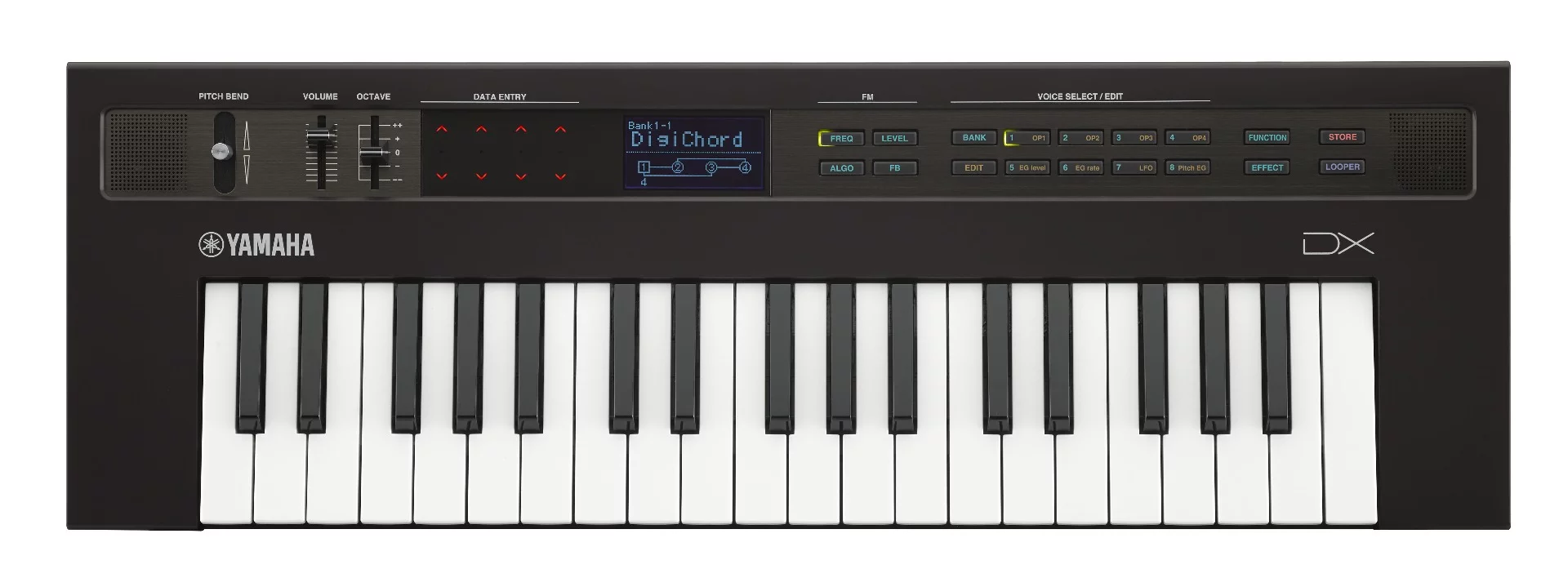 The reface DX synth is inspired by 1983's DX7