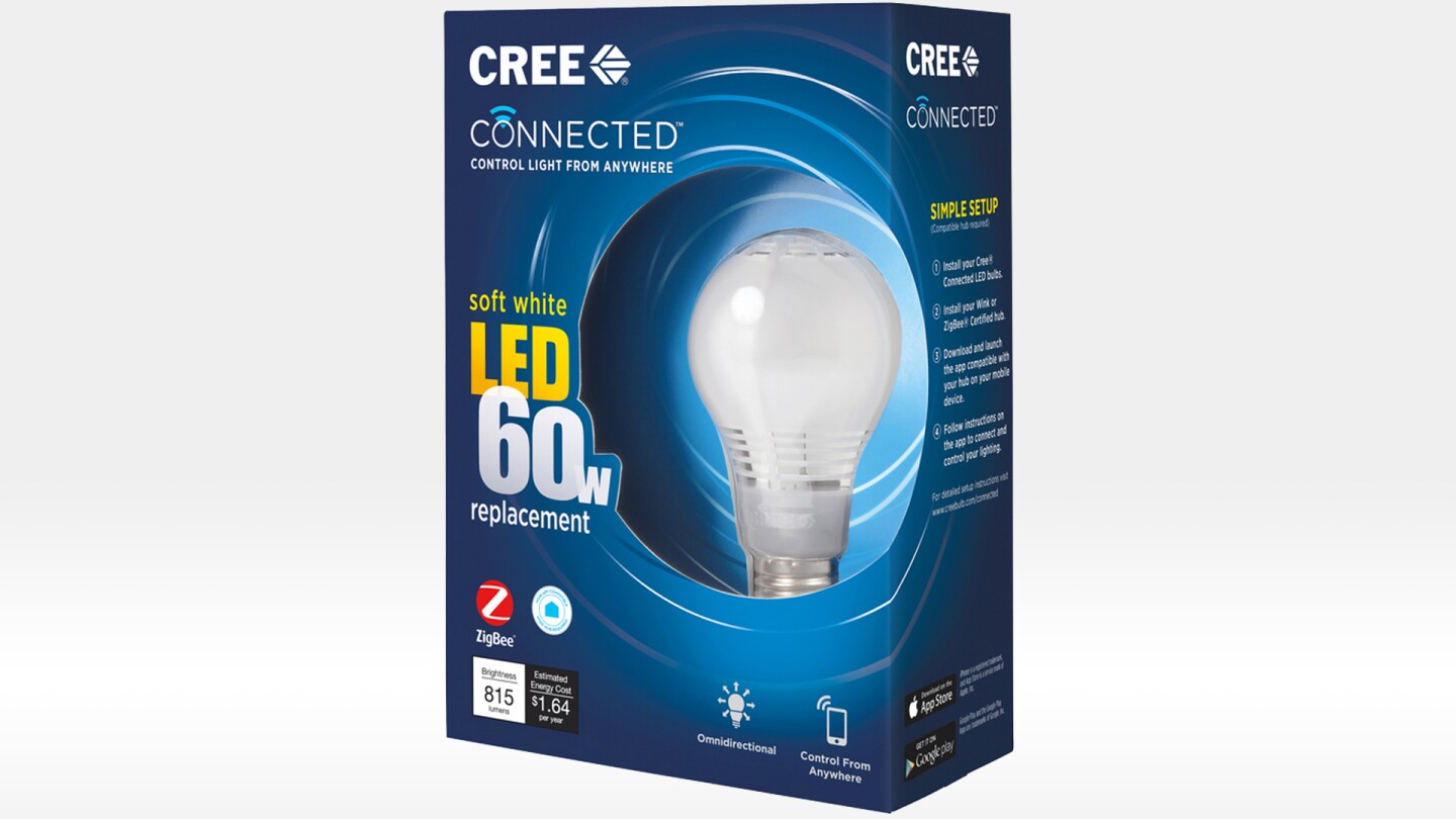 Cree’s latest LED bulb provides lowcost smart home functionality