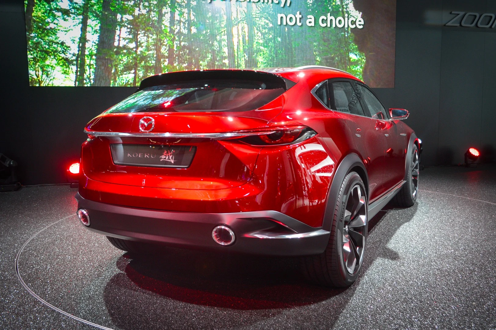 Mazda applies its Kodo design language to the all-new Koeru crossover concept