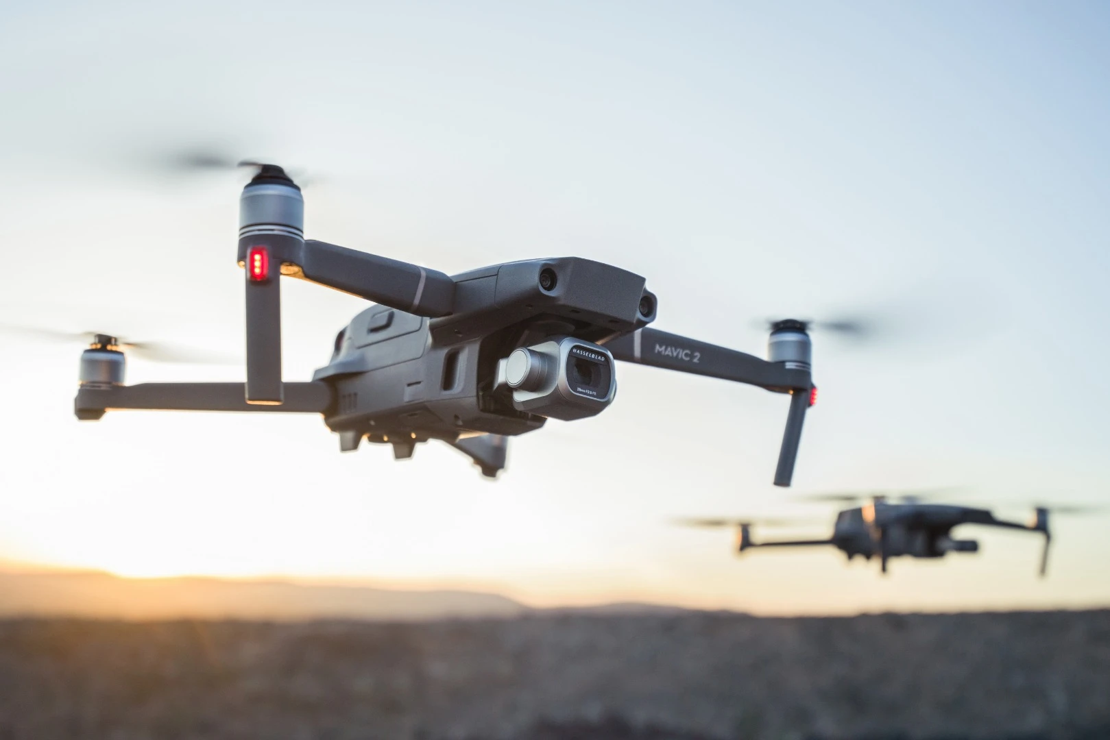 The Mavic 2 Pro features a Hasselblad camera system