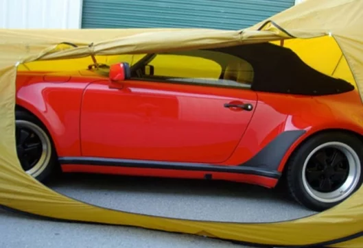 The Touchless Car Cover