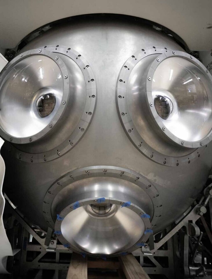 The Triton 36000/2 pressure hull