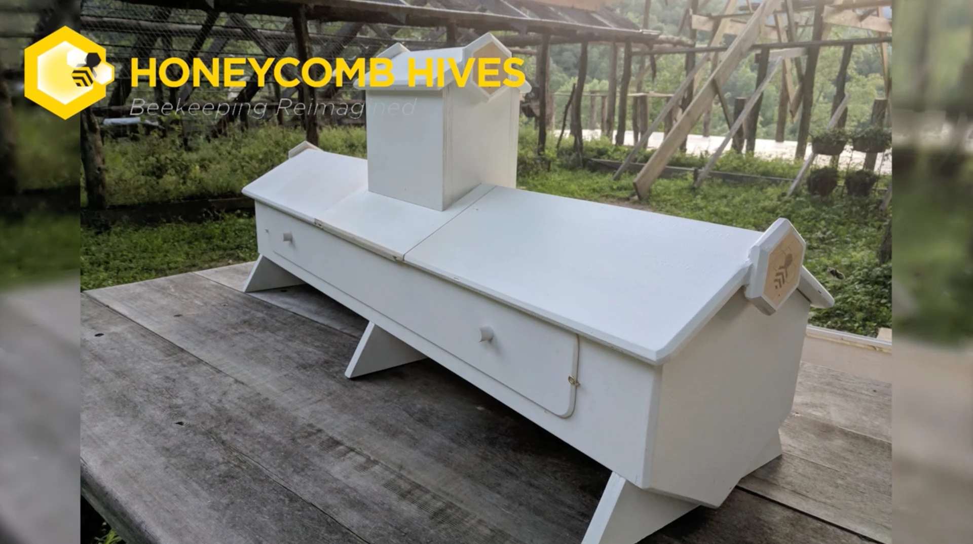 The aptly-named Long Hive