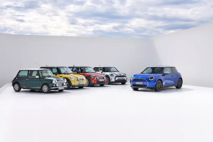 The fifth-generation Mini Cooper is all-electric, and comes as a standard E or SE model