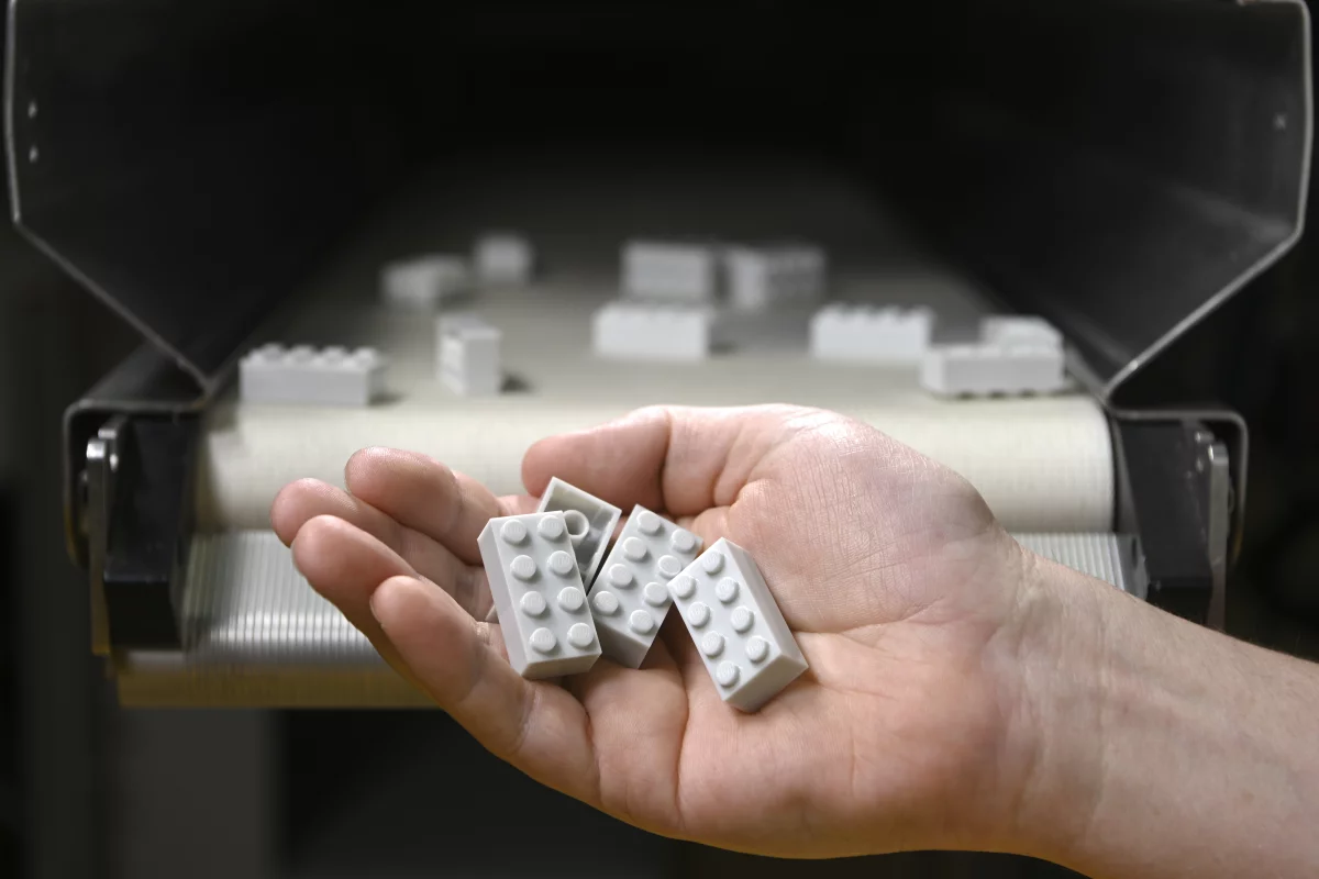 Lego still has to put its recycled plastic bricks through further testing before entering production