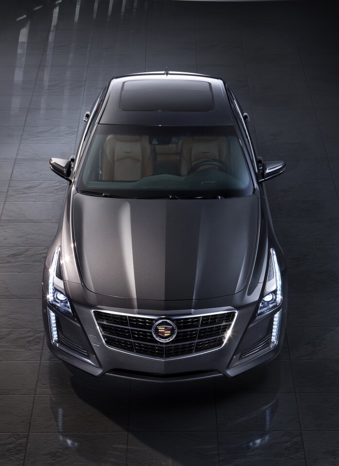 V6 twin-turbo configuration helps the CTS reach 60 mph (100 km/h) in 4.6 seconds