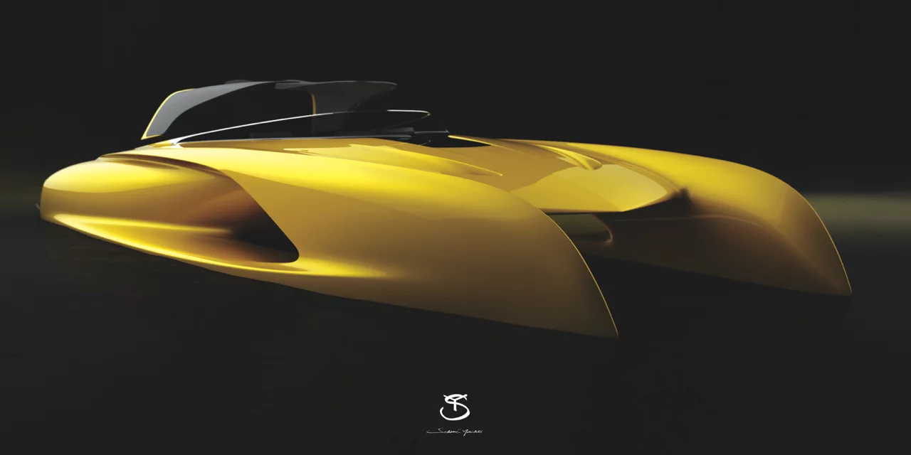 The Atlantic sport tender will be built at Salomé Yachts' shipyard in Italy