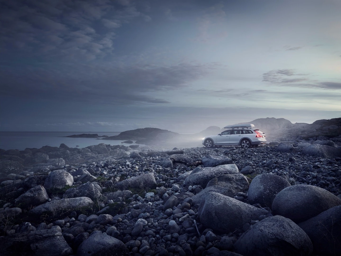 The V90 Cross Country Volvo Ocean Race features recycled ocean trash as part of its interior