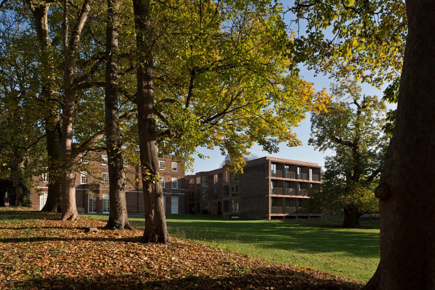 Chadwick Hall is a new student accommodation at the University of Roehampton comprising 210 en-suite bedrooms spread across three buildings
