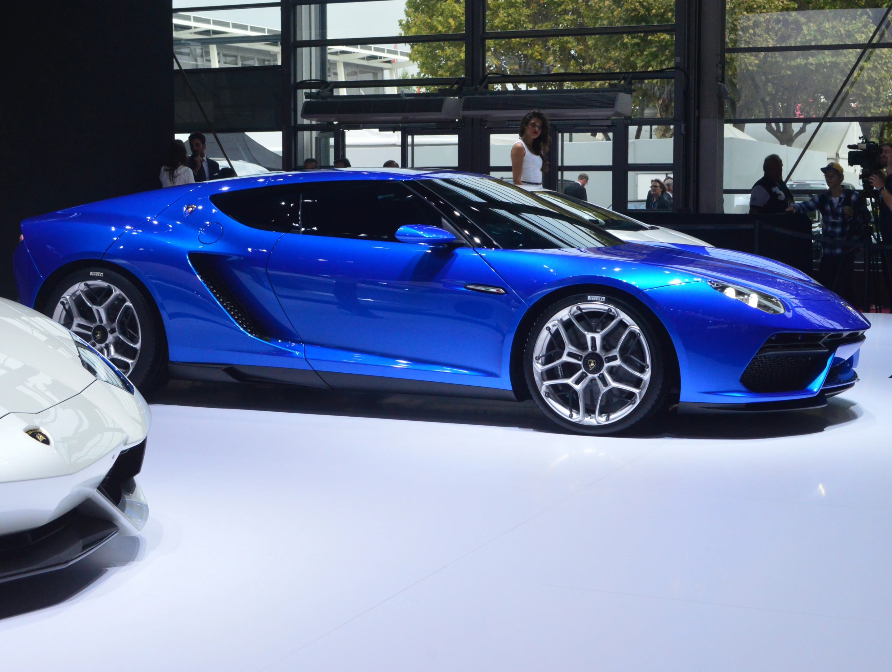 The Lamborghini Asterion in Paris (Photo: C.C. Weiss/Gizmag)