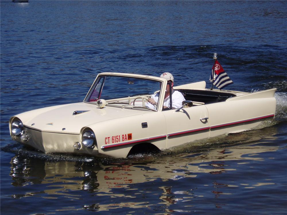 Barrett-Jackson sold this 1967 Amphicar for US$93,500 at Scottsdale in 2007. It had just 600 miles on the clock after a complete "nut and bolt" restoration.