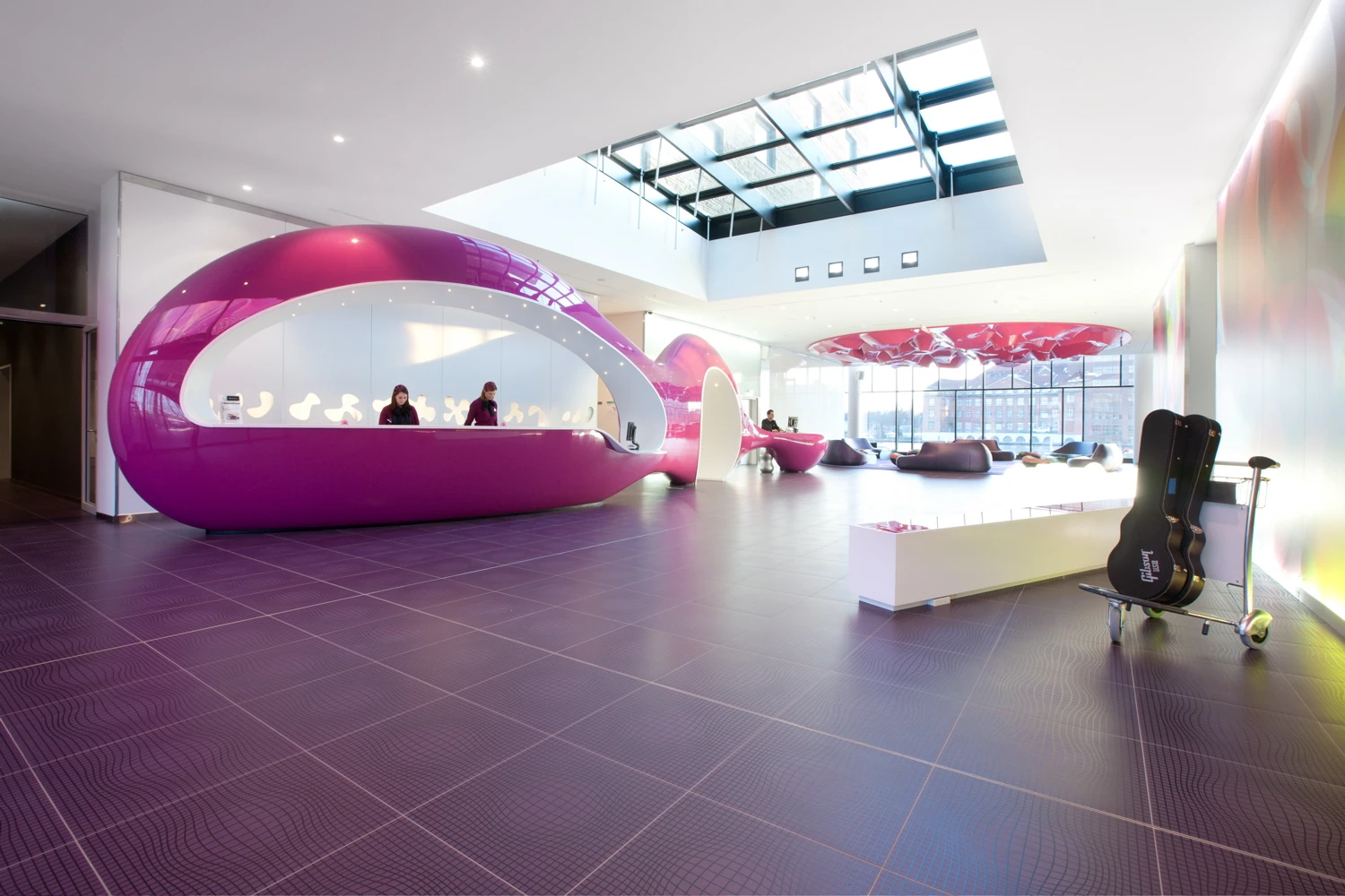 The nhow hotel's lobby(Image by nhow Berlin)